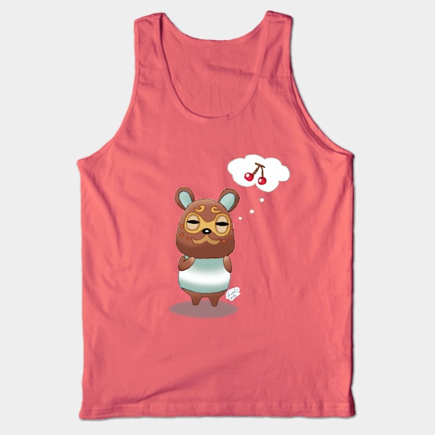 Clay dreaming of cherries Tank Top by stubbornrain